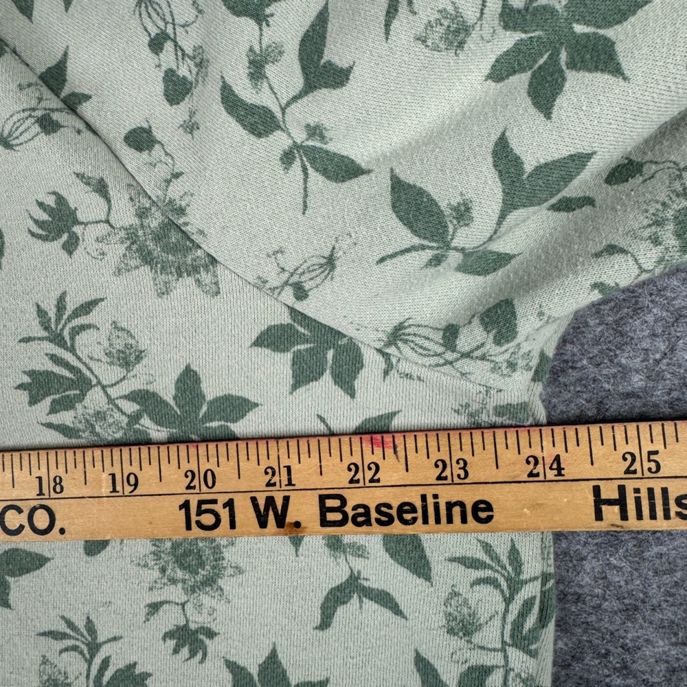 Vans Sage Green Floral Hooded Sweatshirt - Picture 6 of 8